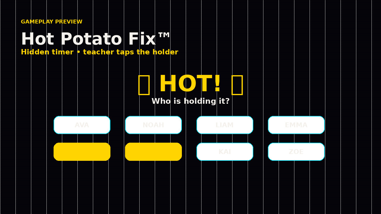 Gameplay preview for Hot Potato Fix™